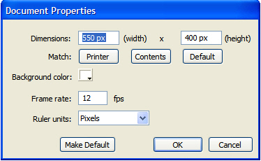 The Document properties