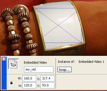 The instance is given a name.