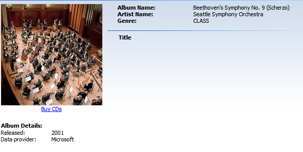 ID 3 infor in Windows Media Player.